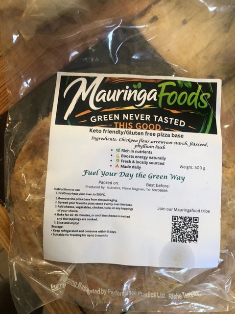 Keto-Friendly/Gluten-Free Pizza Base